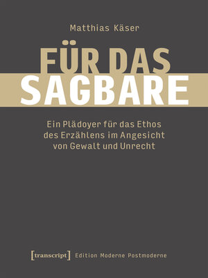 cover image of Für das Sagbare